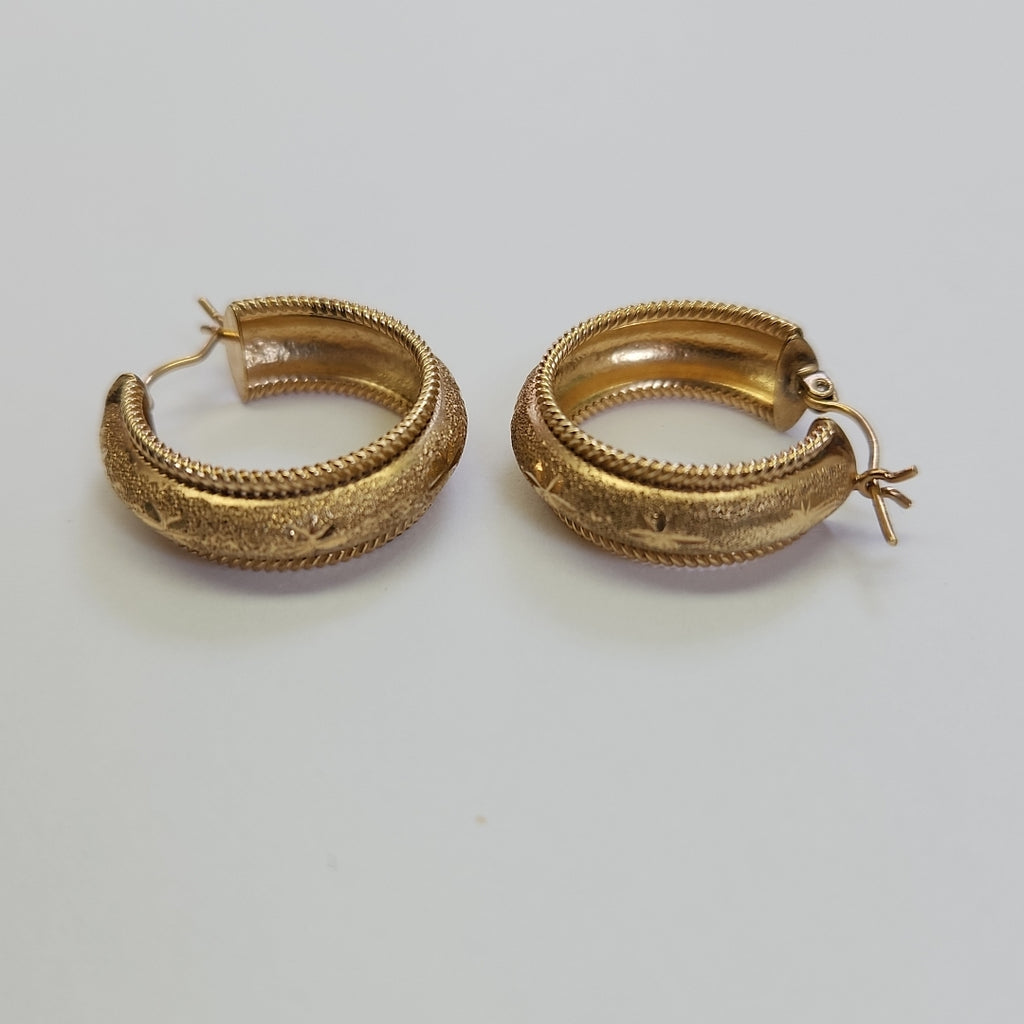 ARRACADAS PAR ORO 10 K 2,90 GRMS (SEMINUEVO)