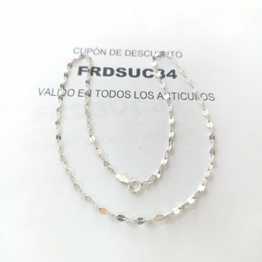 CADENA PLATA 3,00 GRMS (SEMINUEVO)