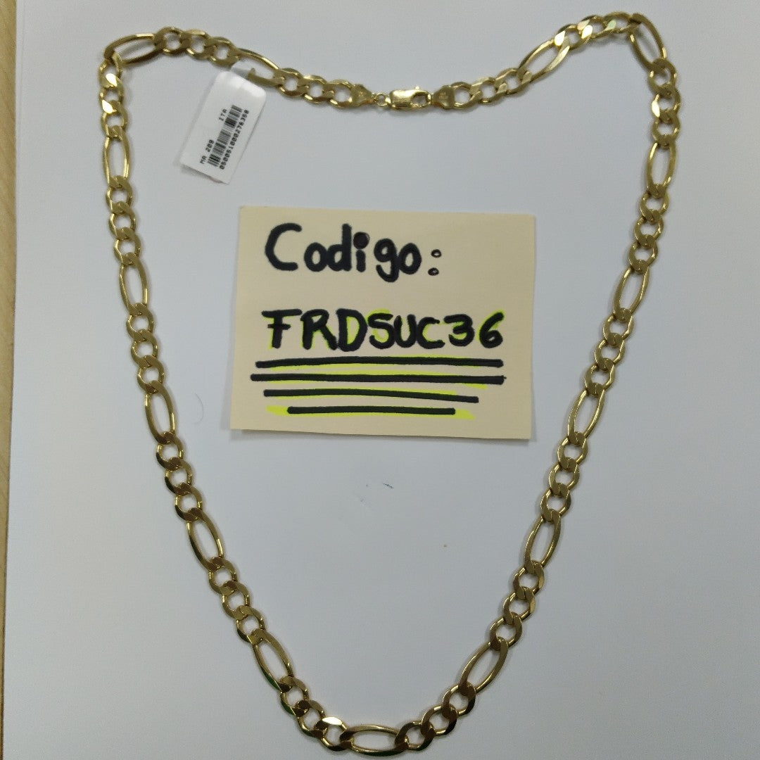 CADENAS CARTIER 3 1 AMARILLA ORO 14K 42.6 (NUEVO)