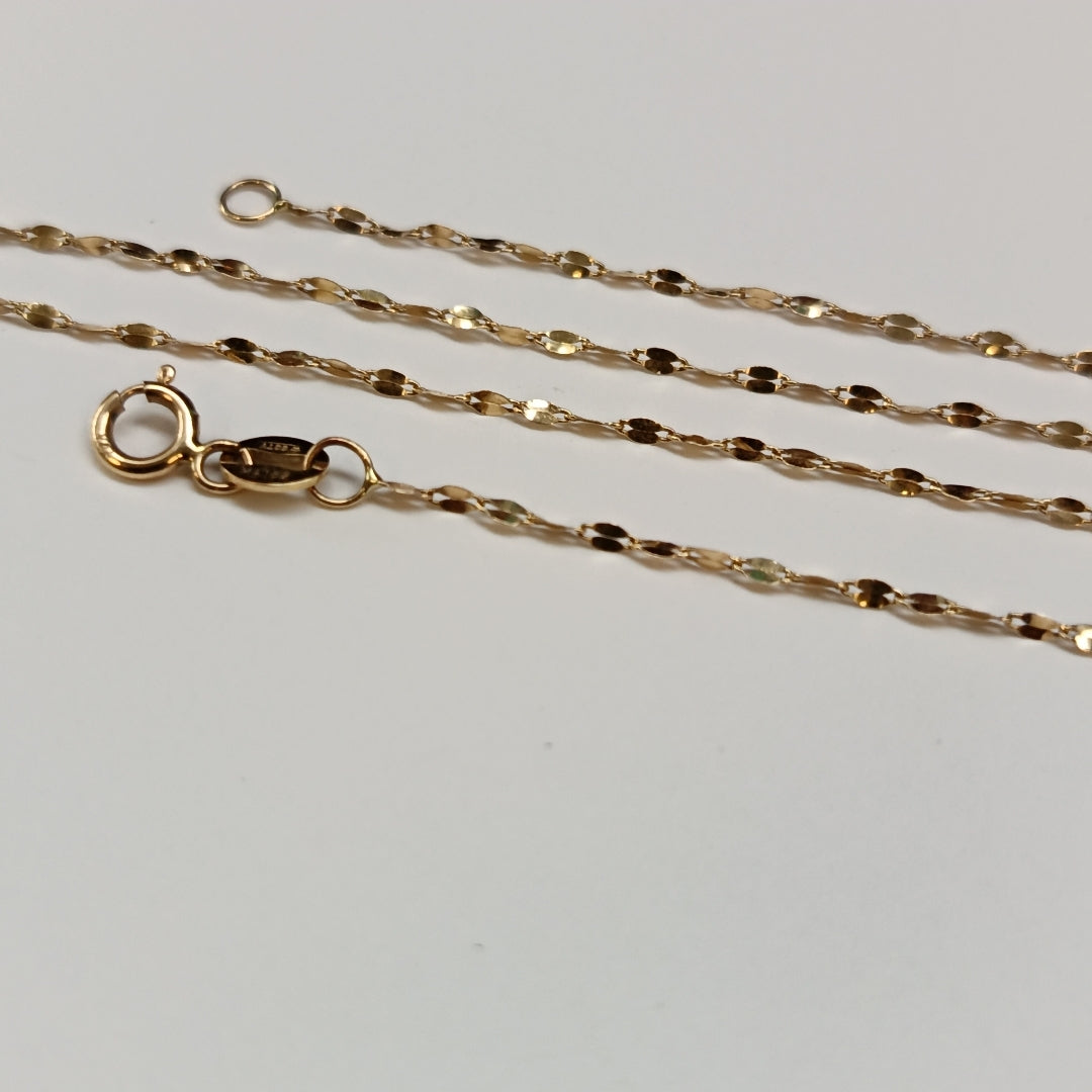 CADENA ORO 10 K 0,70 GRMS (SEMINUEVO)