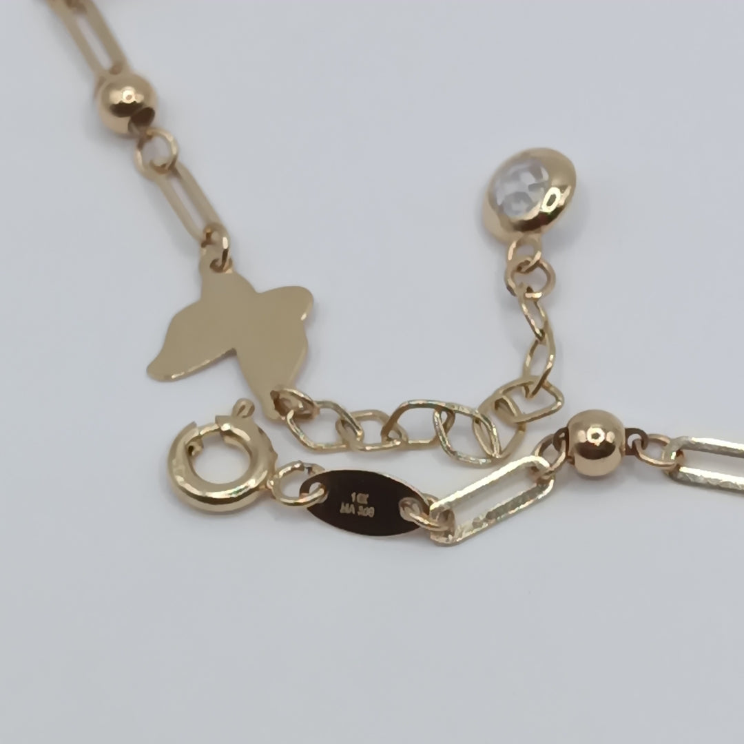 PULSERAS DAMA ORO 14K 2 (NUEVO)