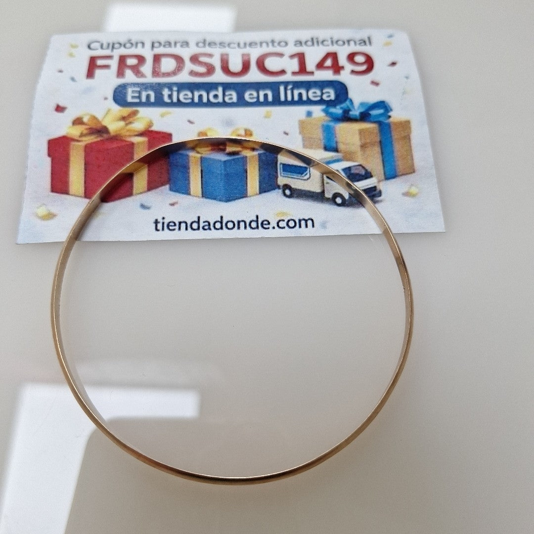 PULSERA RIGIDA ORO 8 K 8.3 GRMS (SEMINUEVO)