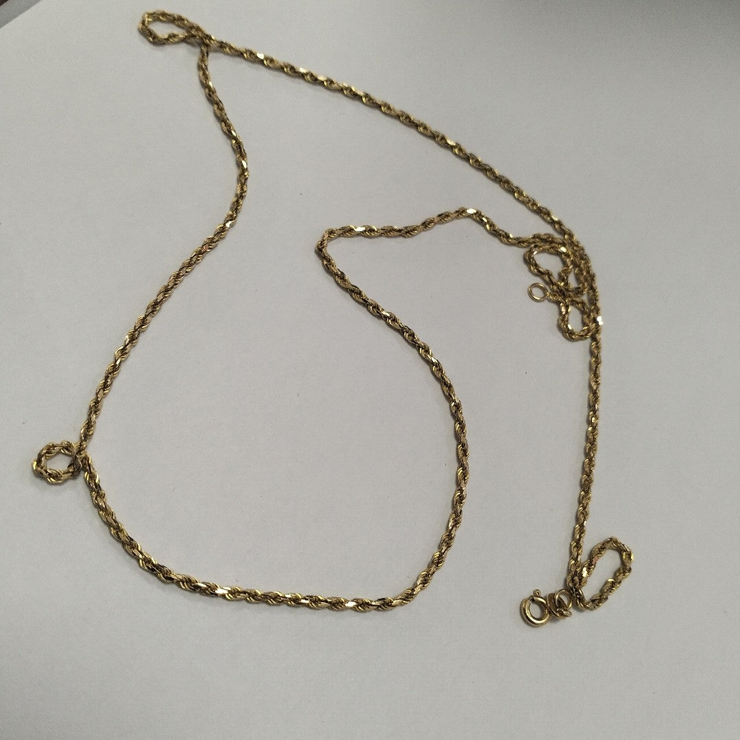 CADENA ORO 14 K 8.3 GRMS (SEMINUEVO)