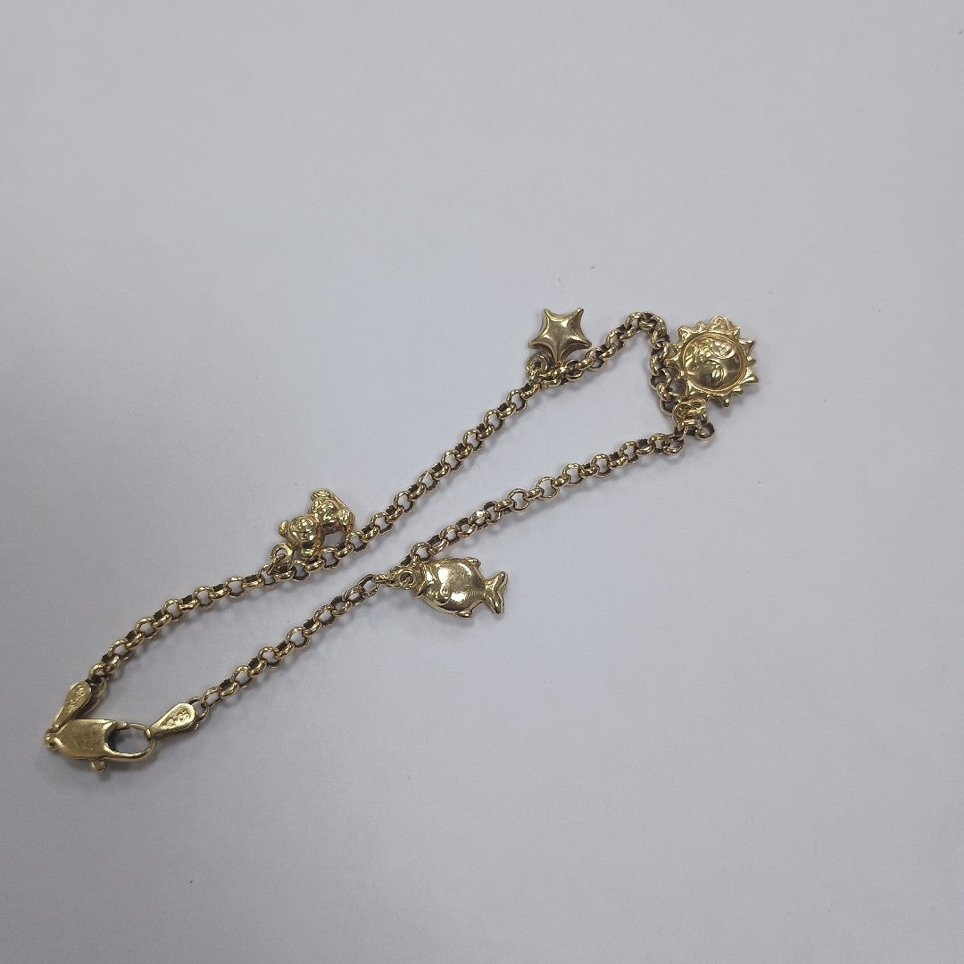PULSERA ORO 14 K 3,60 GRMS (SEMINUEVO)