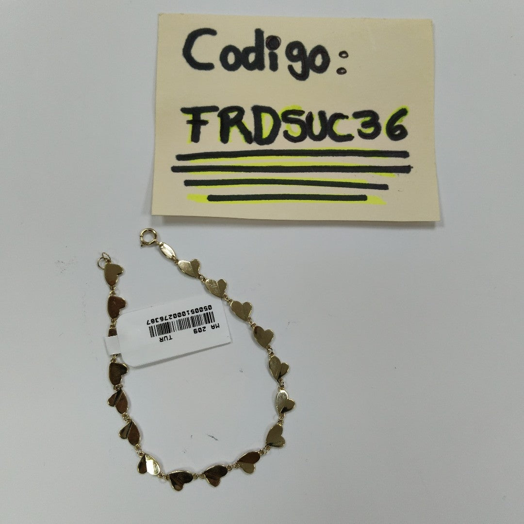 PULSERAS DAMA ORO 14K 3.5 (NUEVO)