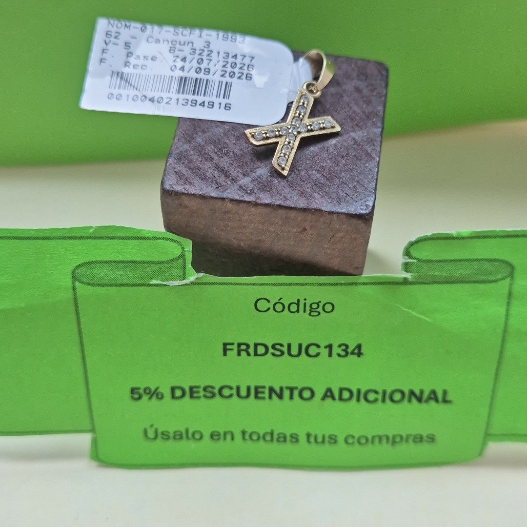 DIJE ORO 10 K 0.8 GRMS (SEMINUEVO)