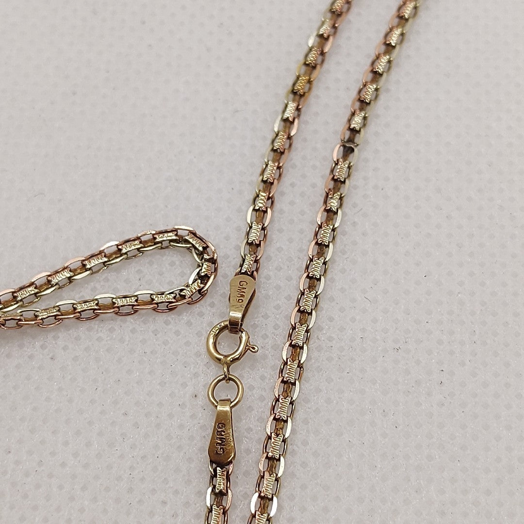 CADENA ORO 10 K 3.7 GRMS (SEMINUEVO)