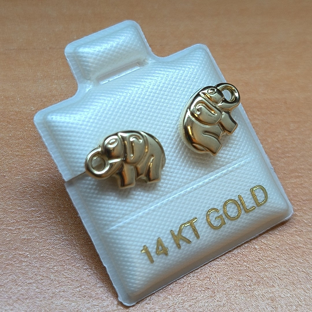 BROQUELES ORO 14K 1.1 (NUEVO)