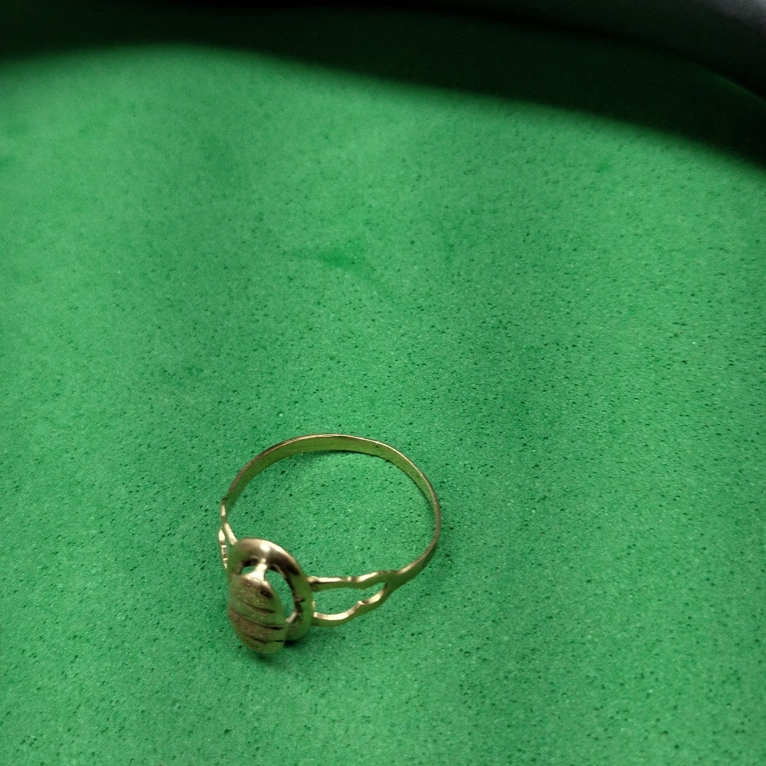 ANILLITO ORO COMBINADO 10 K 1,30 GRMS (SEMINUEVO)