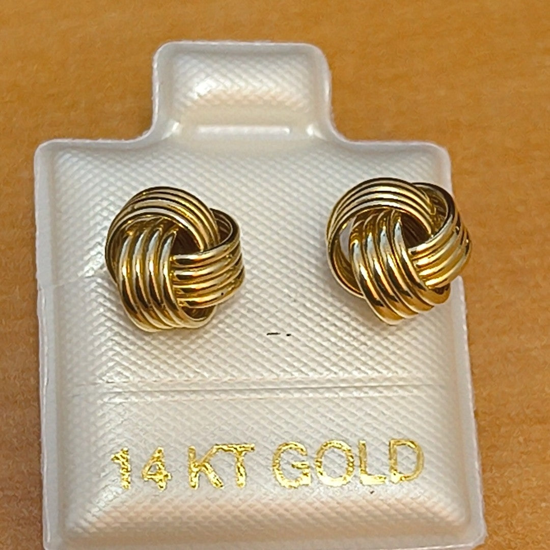 BROQUELES ORO 14K 1.6 (NUEVO)