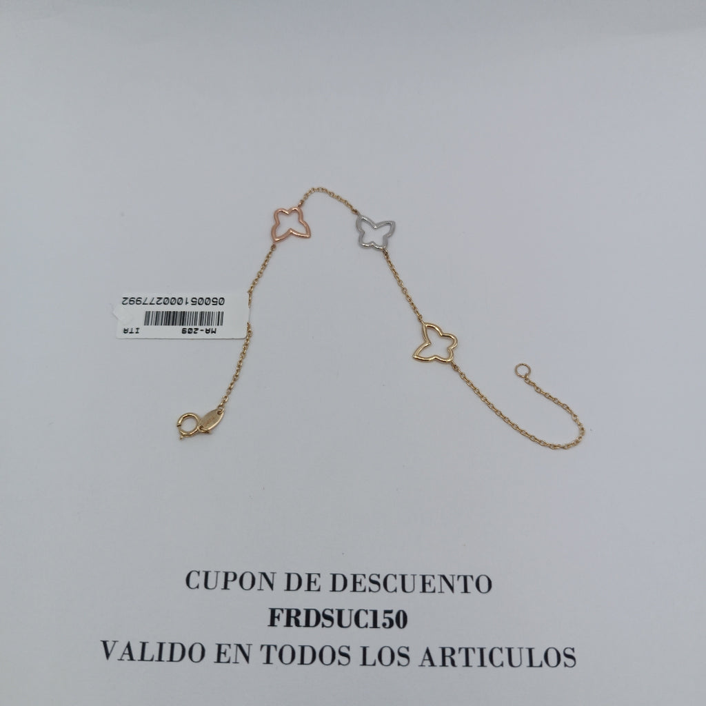 PULSERAS DAMA ORO 14K 1.3 (NUEVO)