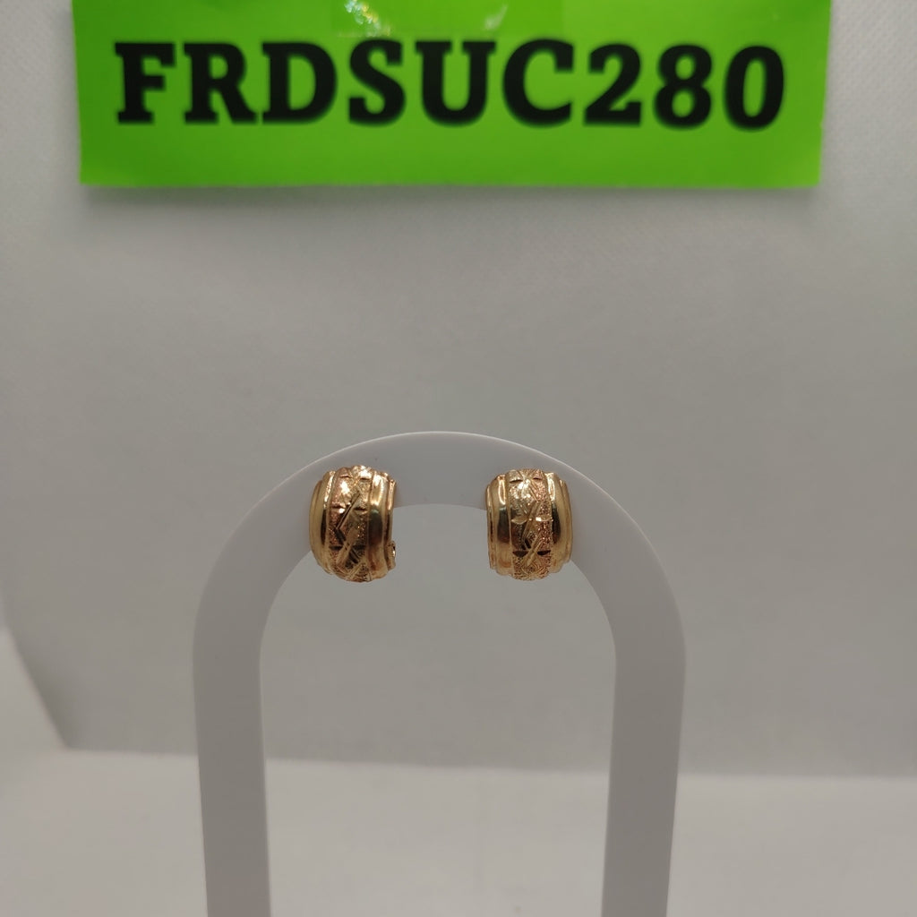 ARETES PAR ORO 10 K 2.7 GRMS (SEMINUEVO)