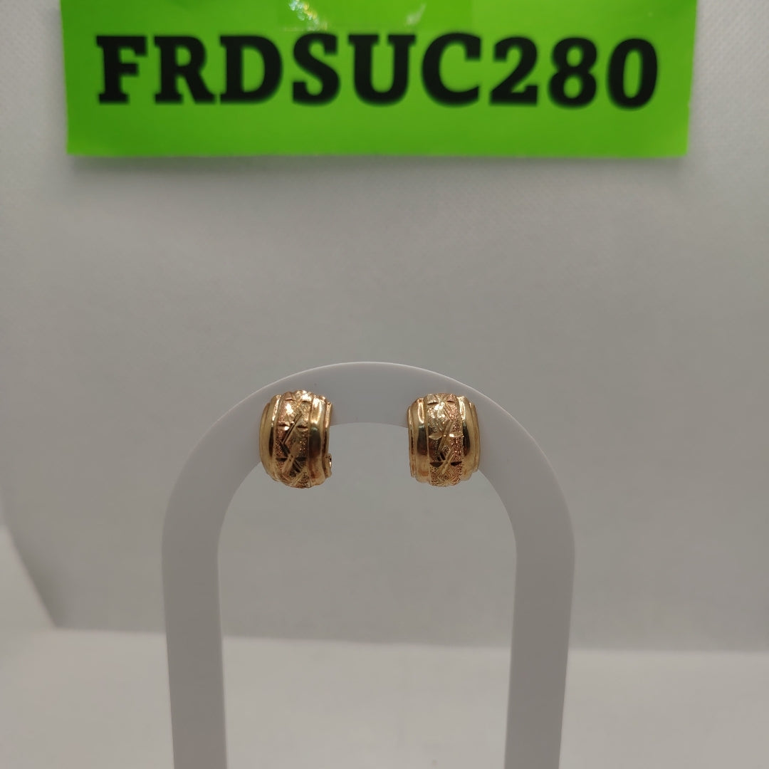 ARETES PAR ORO 10 K 2.7 GRMS (SEMINUEVO)
