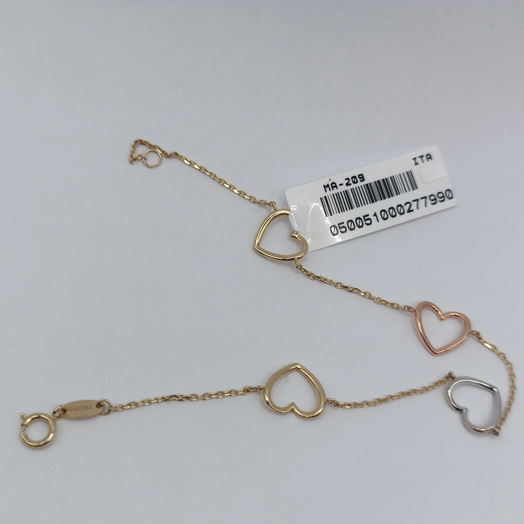 PULSERAS DAMA ORO 14K 1.6 (NUEVO)