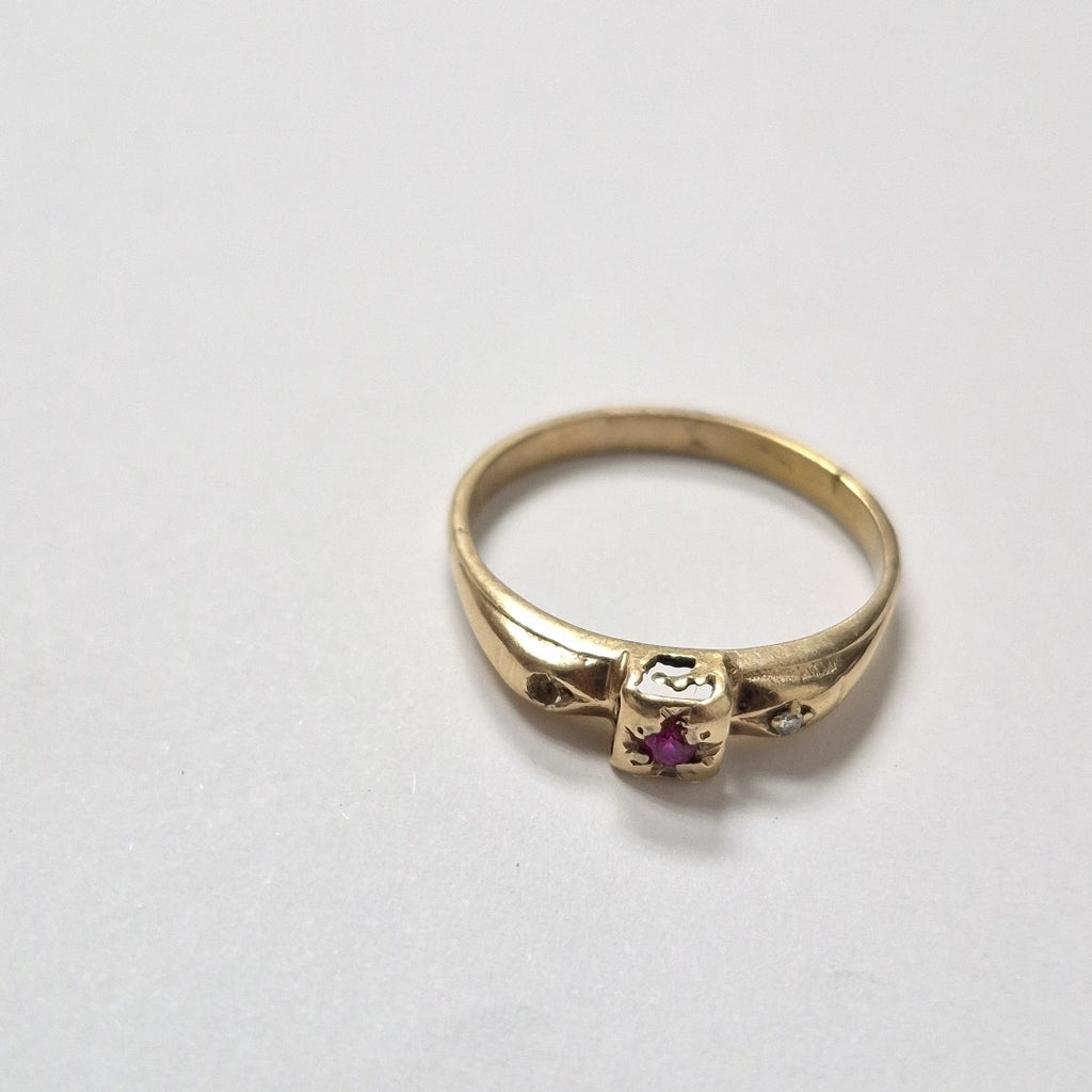 ANILLO ORO 10 K 2.5 GRMS (SEMINUEVO)