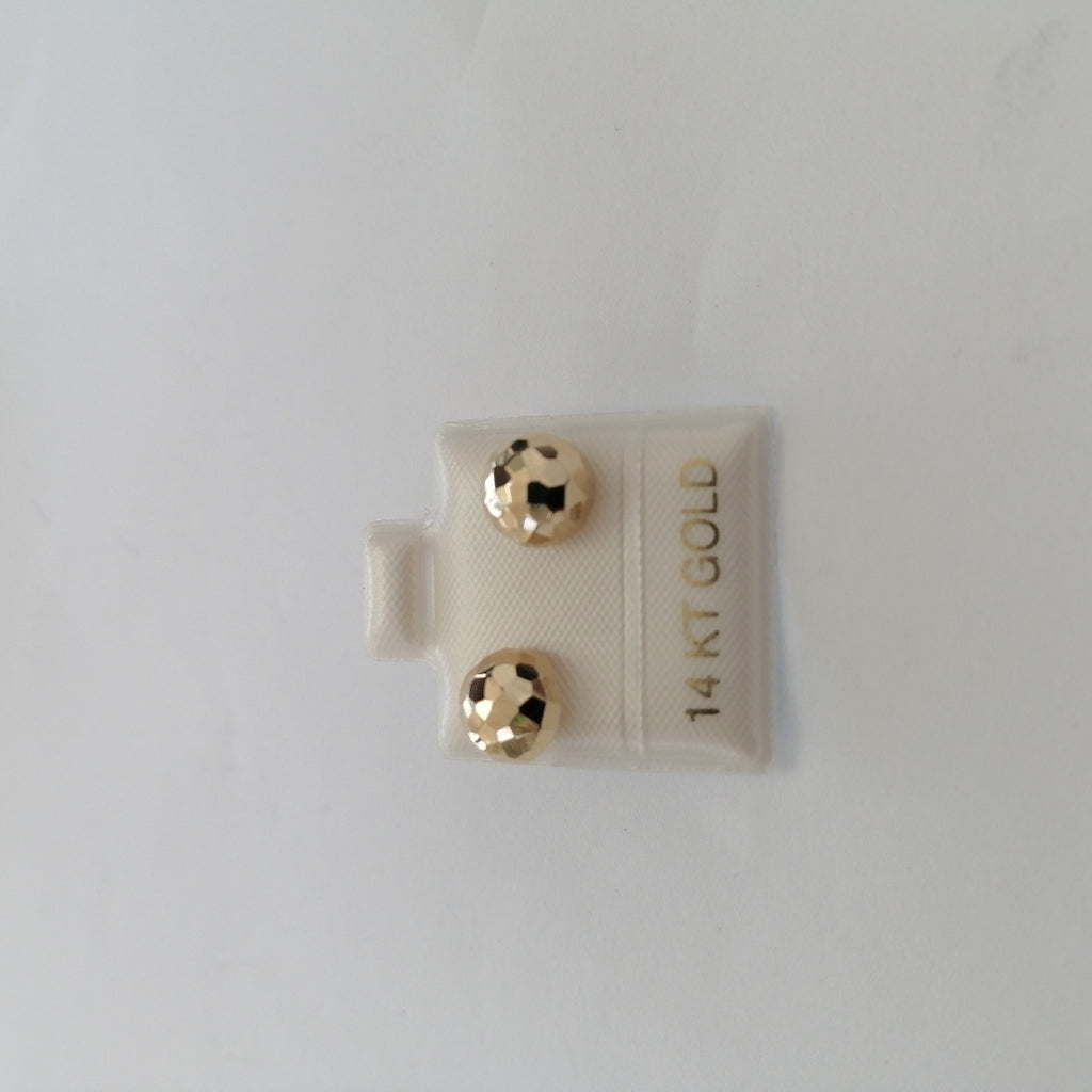 BROQUELES ORO 14K 1.1 (NUEVO)