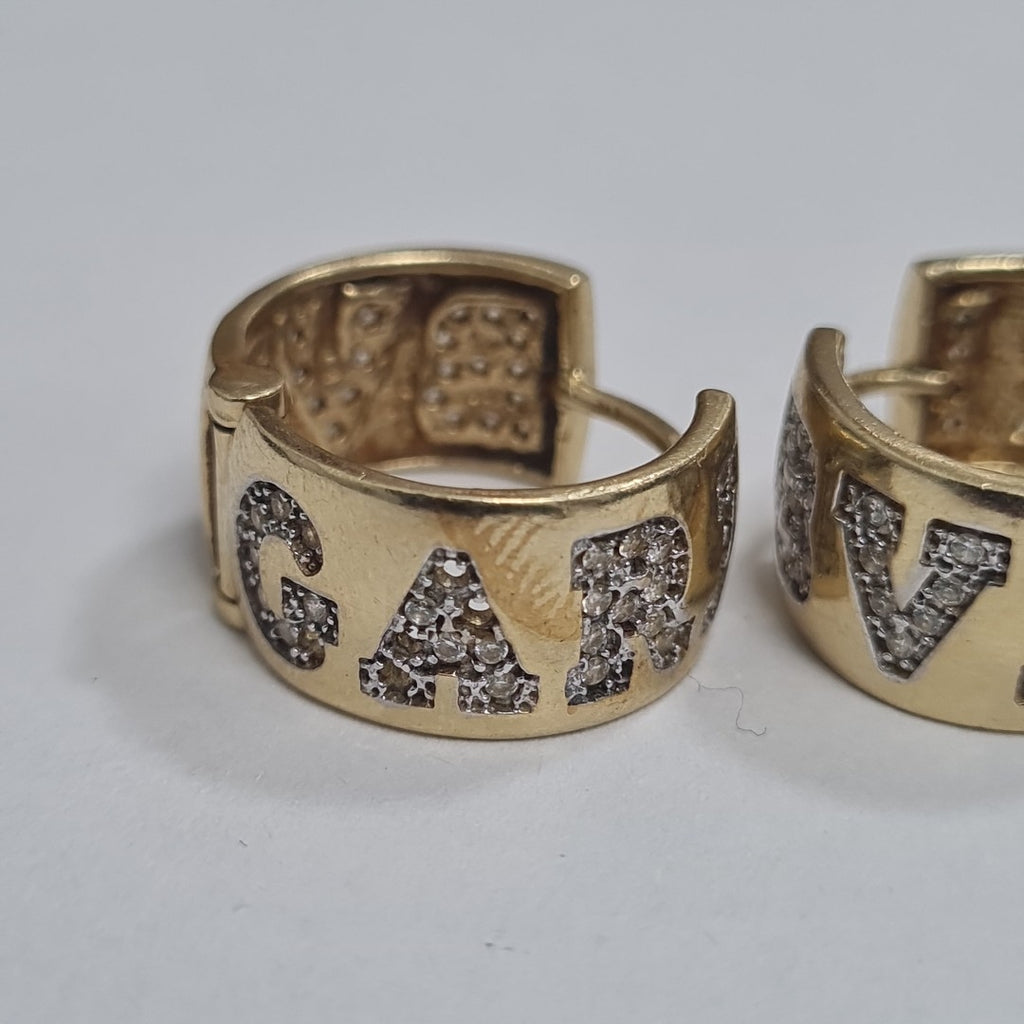 ARRACADAS PAR ORO 14 K 7.4 GRMS (SEMINUEVO)