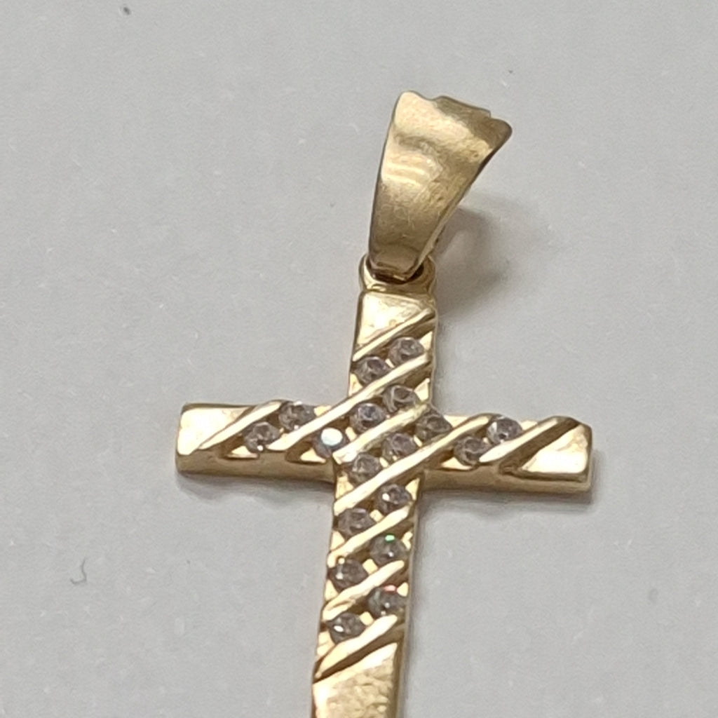 CRUZ, DIJE ORO 10 K 1.9 GRMS (SEMINUEVO)