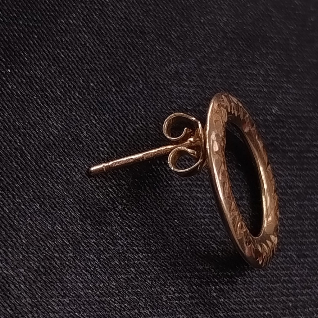 ARETES PAR ORO 14 K 1.3 GRMS (SEMINUEVO)