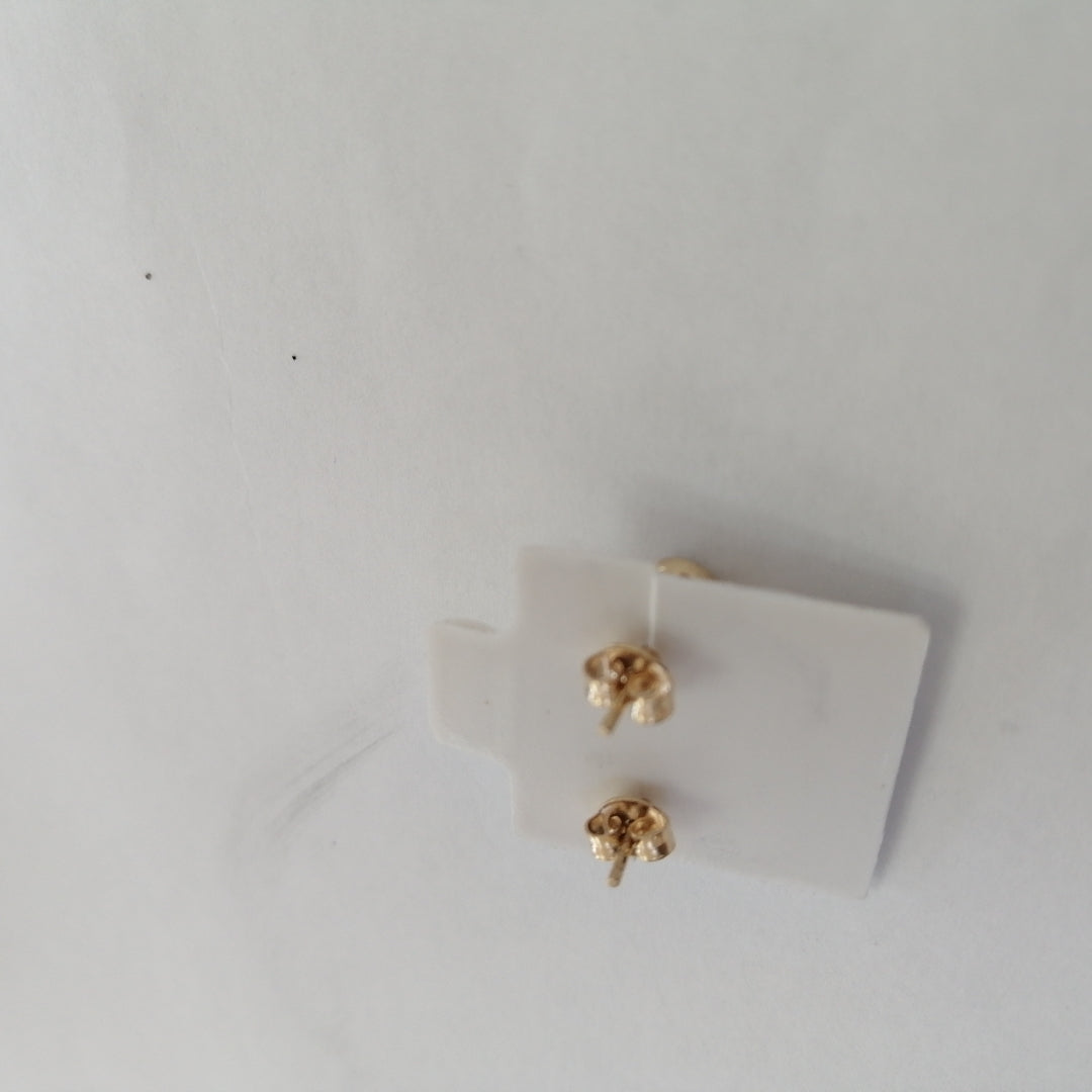 BROQUELES ORO 14K 1.2 (NUEVO)