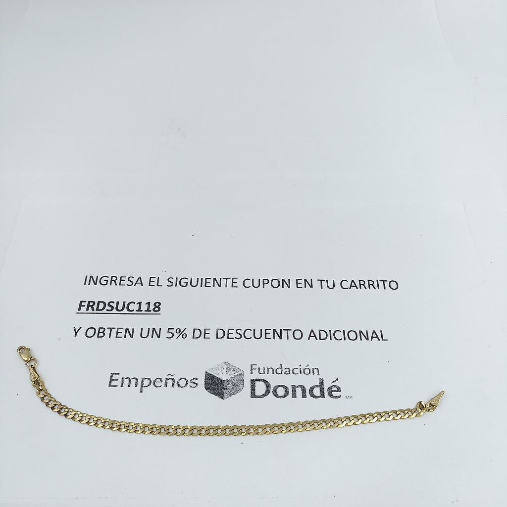PULSERA ORO 10 K 3.3 GRMS (SEMINUEVO)