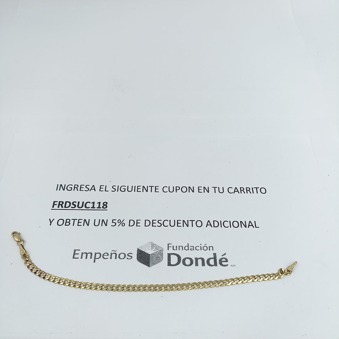 PULSERA ORO 10 K 3.3 GRMS (SEMINUEVO)