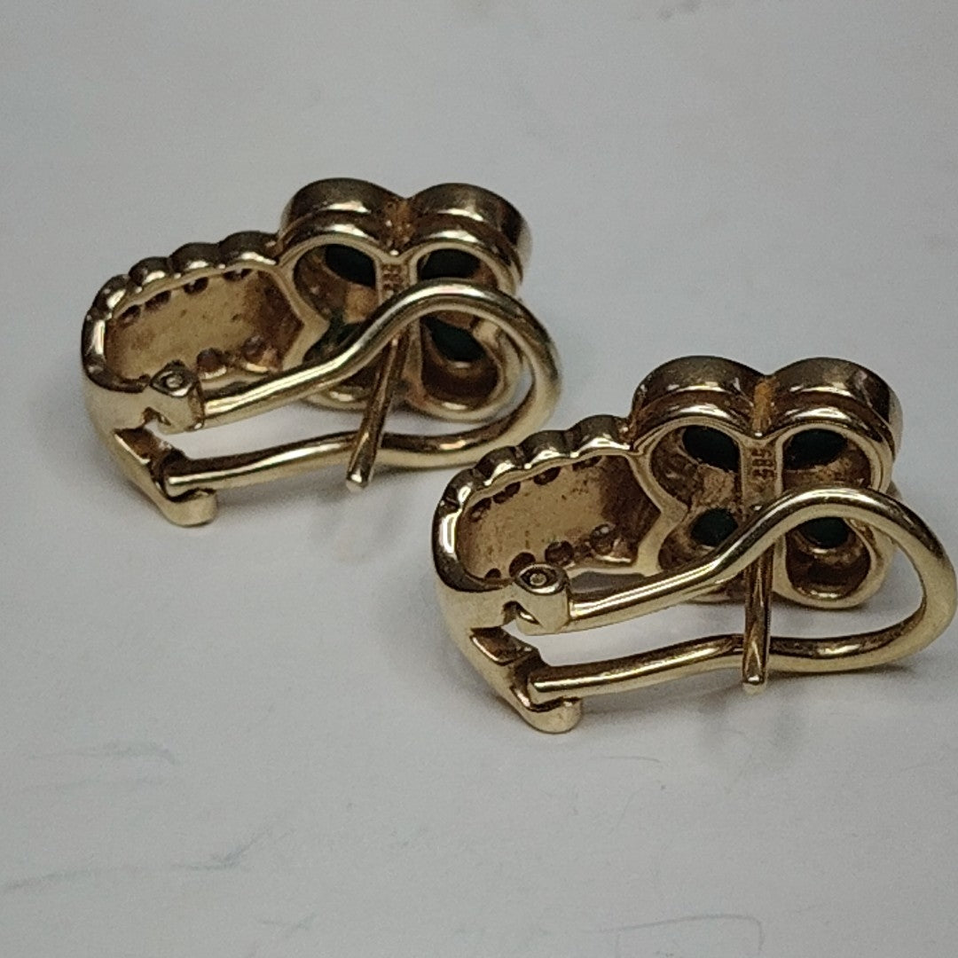 ARETES PAR ORO 14 K 6.6 GRMS (SEMINUEVO)