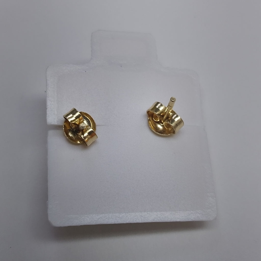 BROQUELES ORO 14K 1.5 (NUEVO)