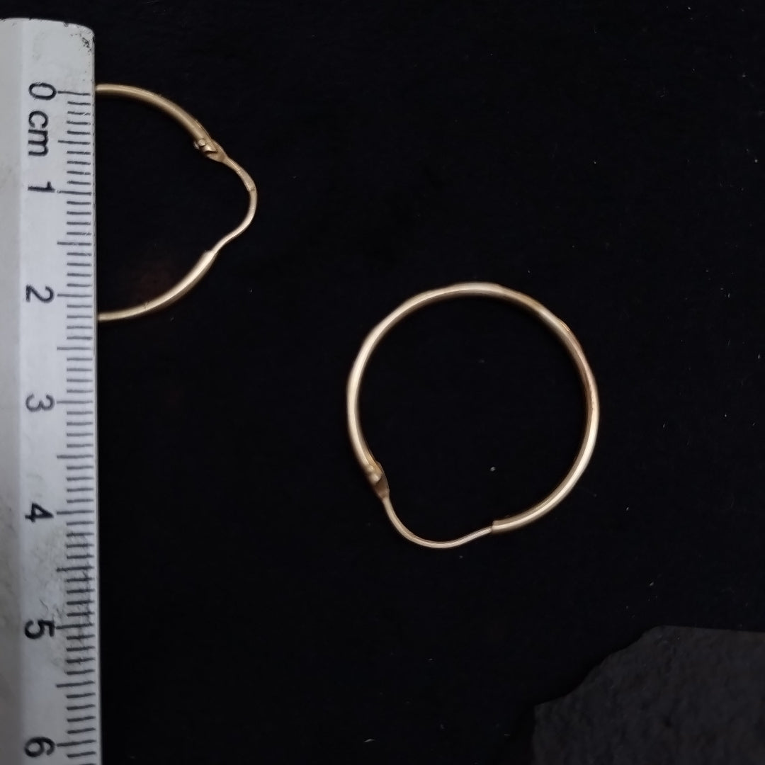ARRACADAS PAR ORO 10 K 1.6 GRMS (SEMINUEVO)