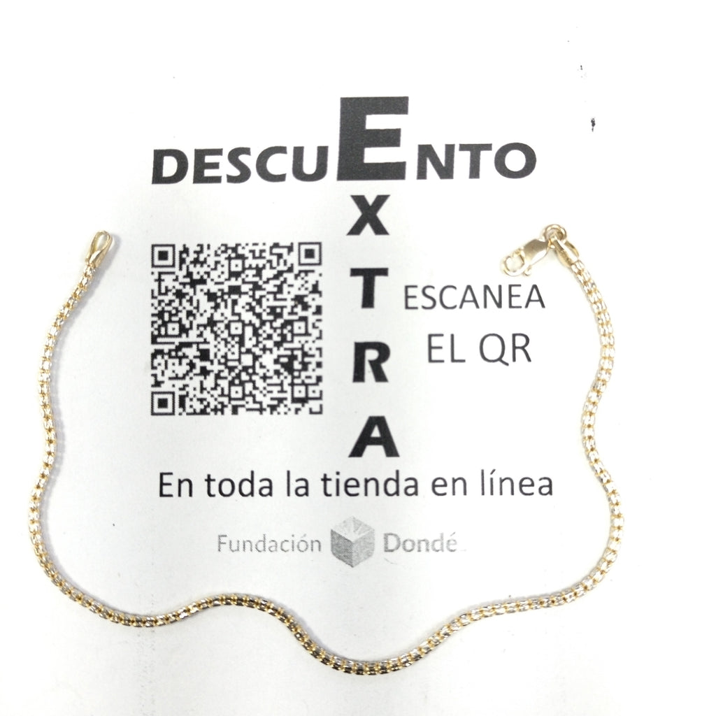 PULSERAS CABALLERO ORO 14K 2.5 (NUEVO)
