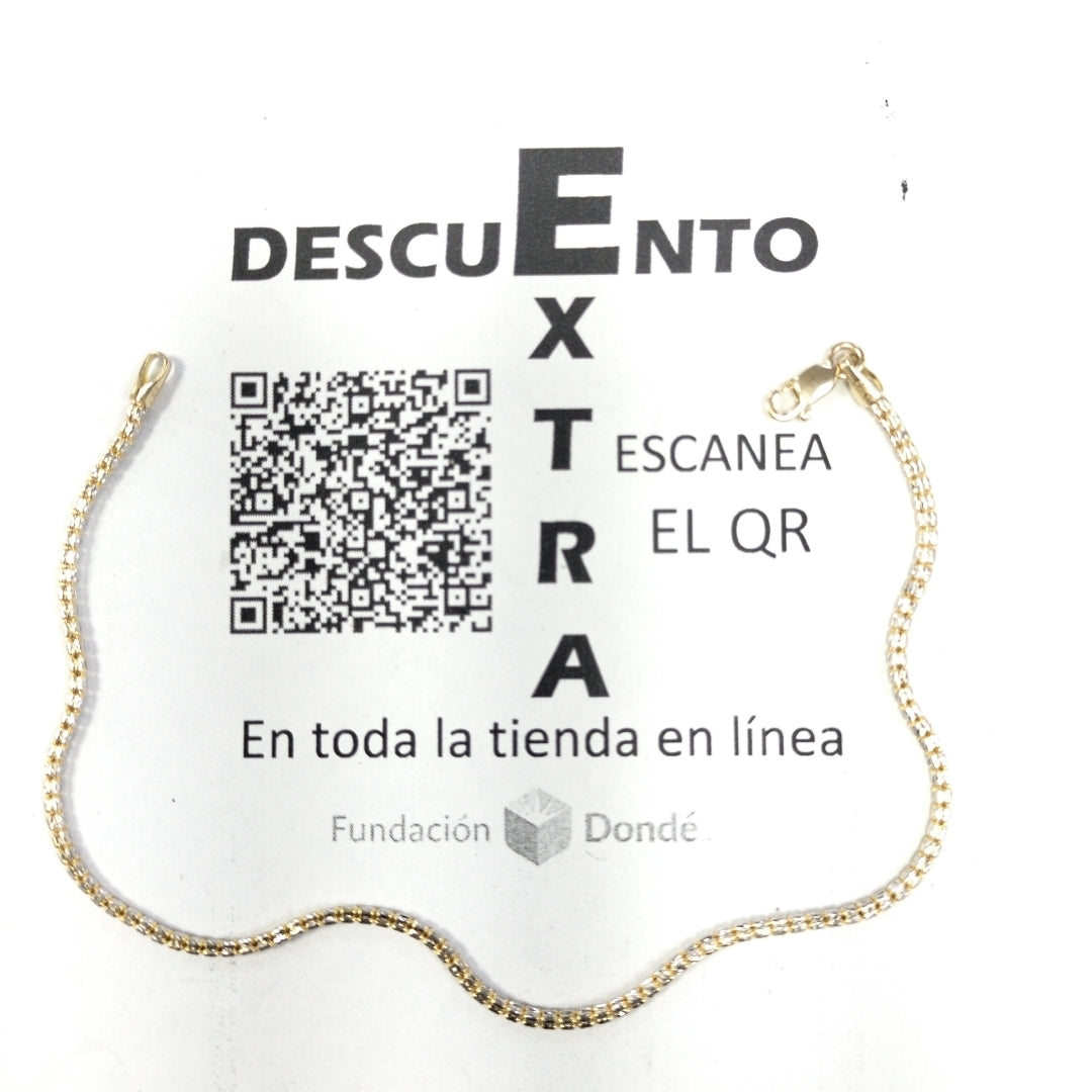 PULSERAS CABALLERO ORO 14K 2.5 (NUEVO)