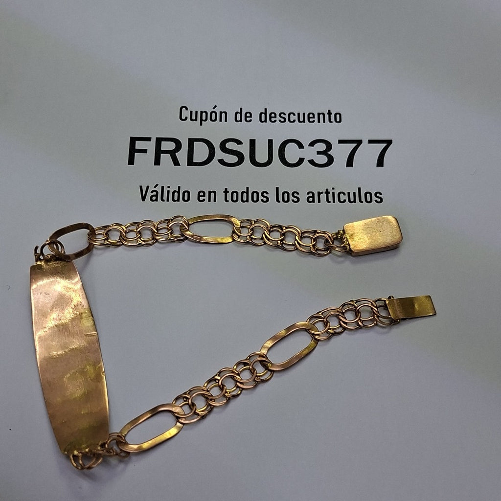 ESCLAVA ORO 10 K 7.1 GRMS (SEMINUEVO)
