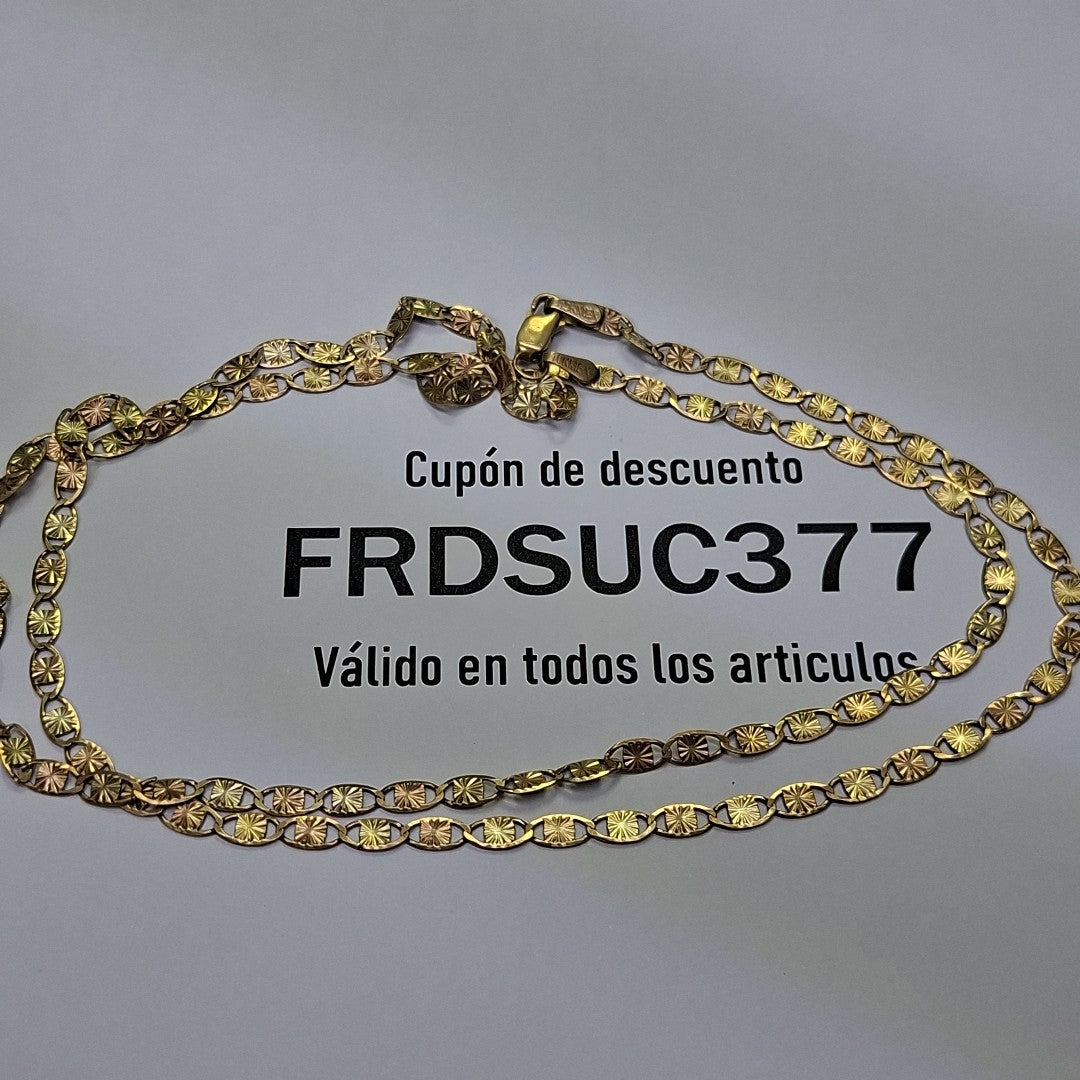 CADENA ORO 10 K 4.8 GRMS (SEMINUEVO)