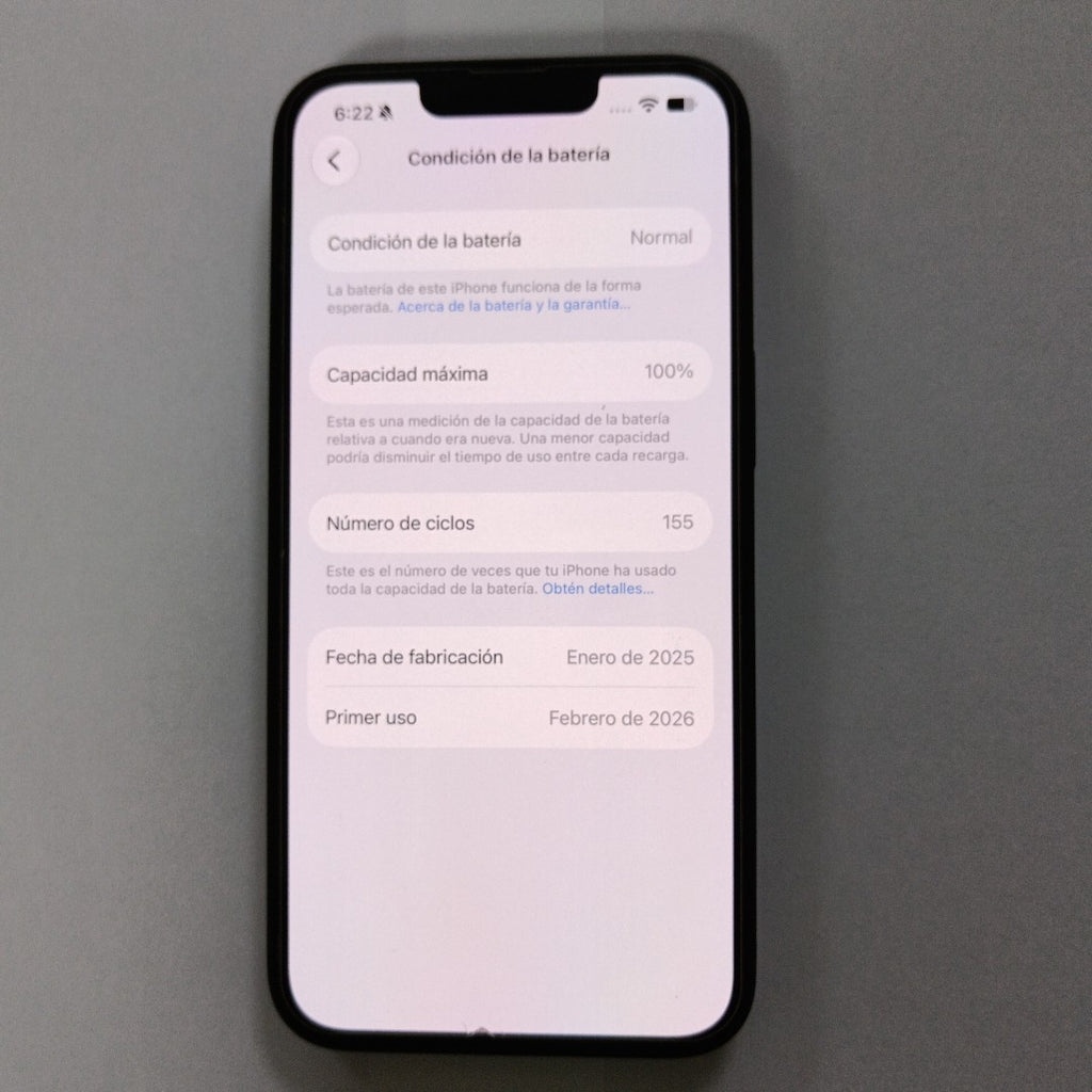 CELULAR APPLE IPHONE 16E A3408 (2025) 128 GB 8 GB RAM (SEMINUEVO)