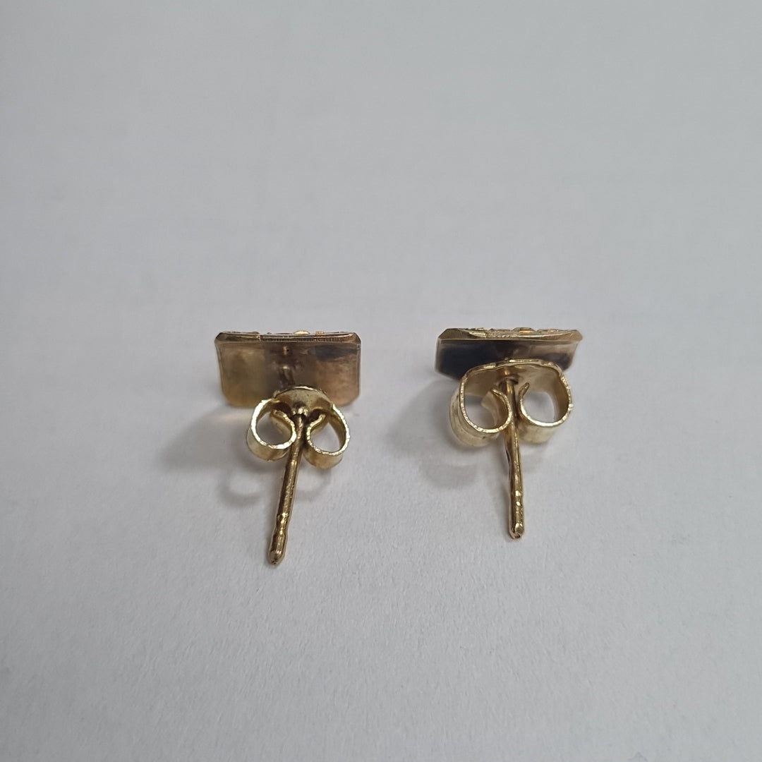 ARETES PAR ORO 14 K 1.4 GRMS (SEMINUEVO)