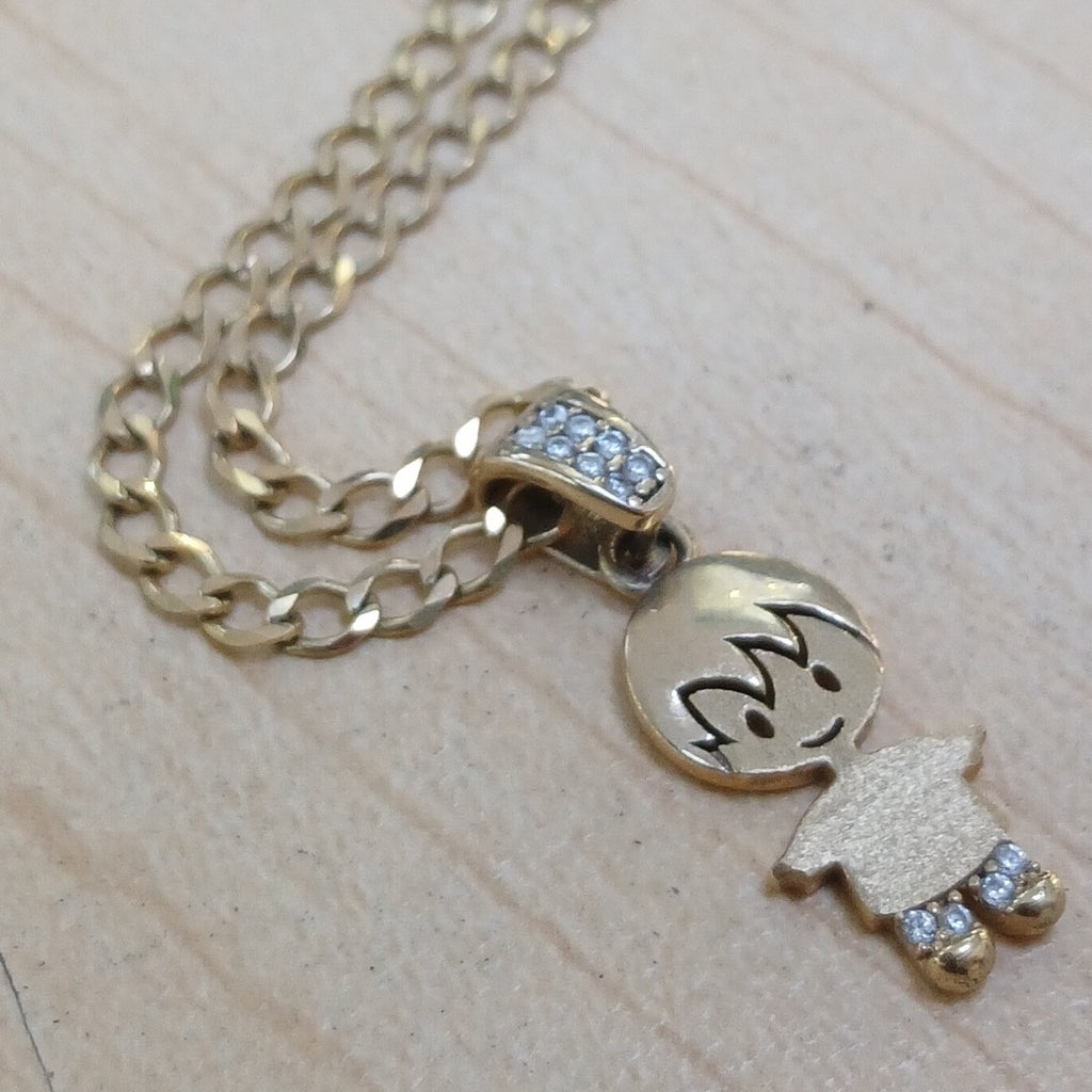 CADENA, DIJE ORO 10 K 6.2 GRMS (SEMINUEVO)