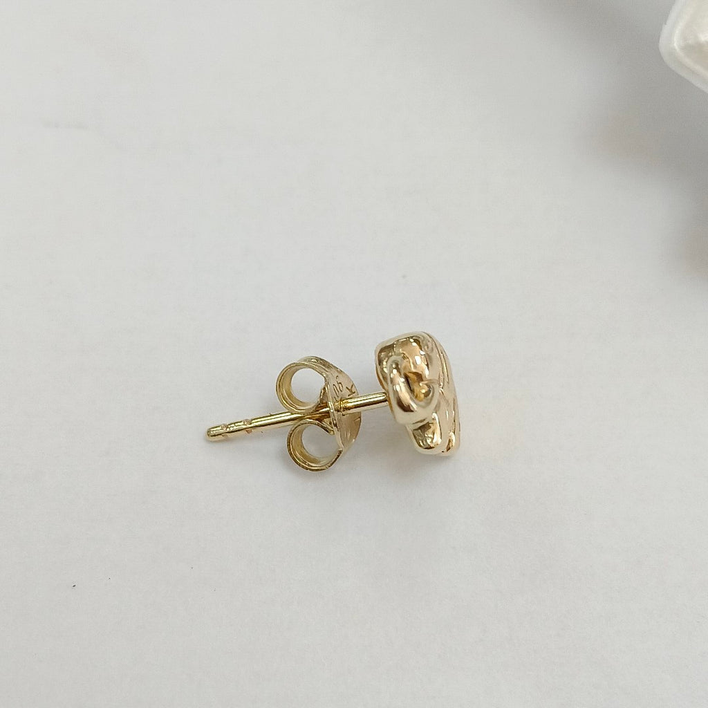 BROQUELES ORO 14K 1 (NUEVO)