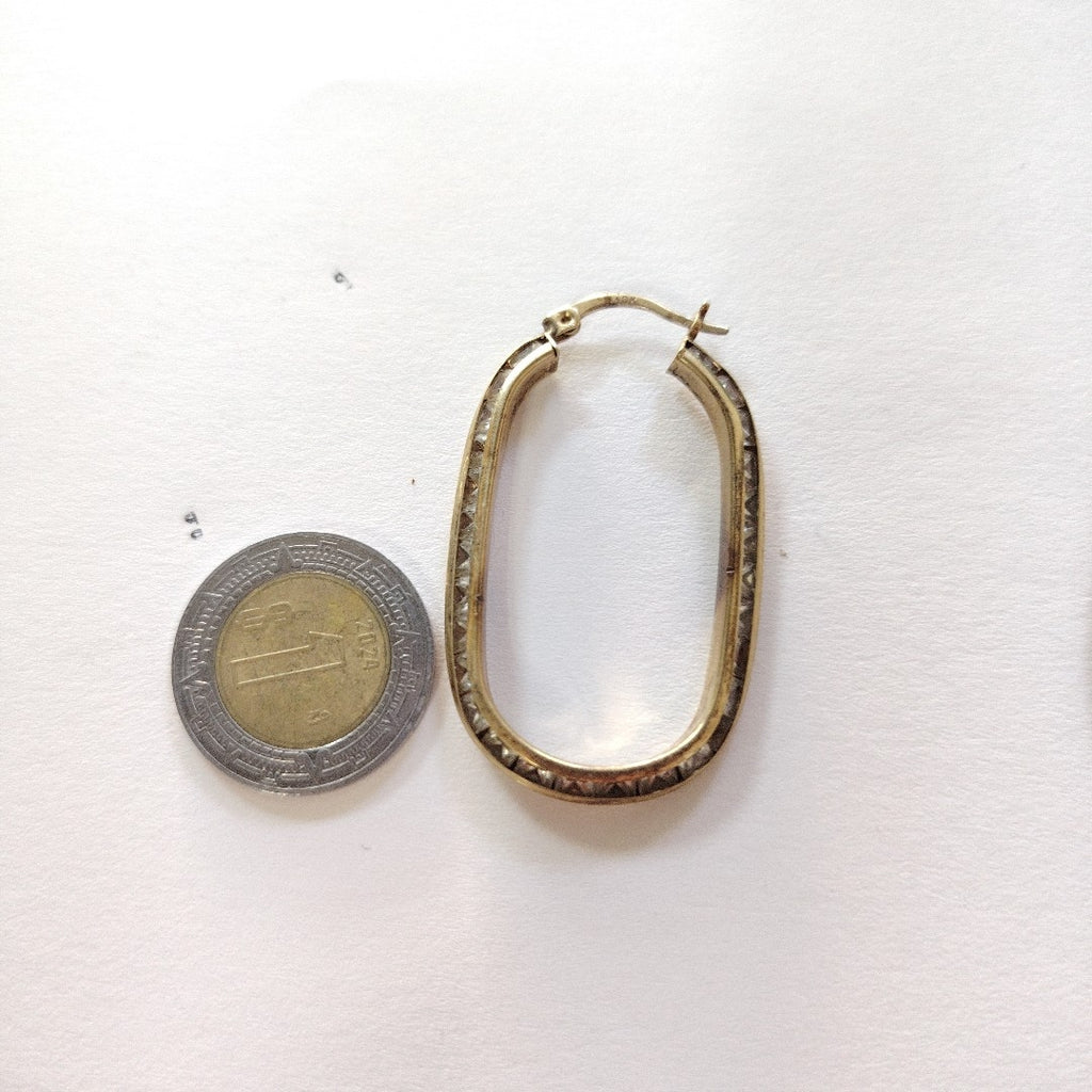 ARRACADAS PAR ORO 10 K 6,40 GRMS (SEMINUEVO)