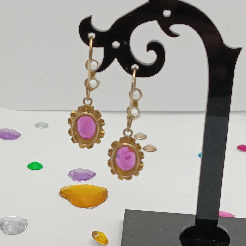 ARETES PAR ORO 10 K 3.3 GRMS (SEMINUEVO)