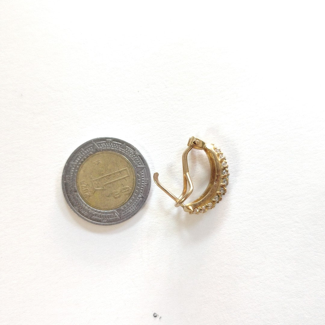 ARETES PAR ORO 10 K 3,50 GRMS (SEMINUEVO)