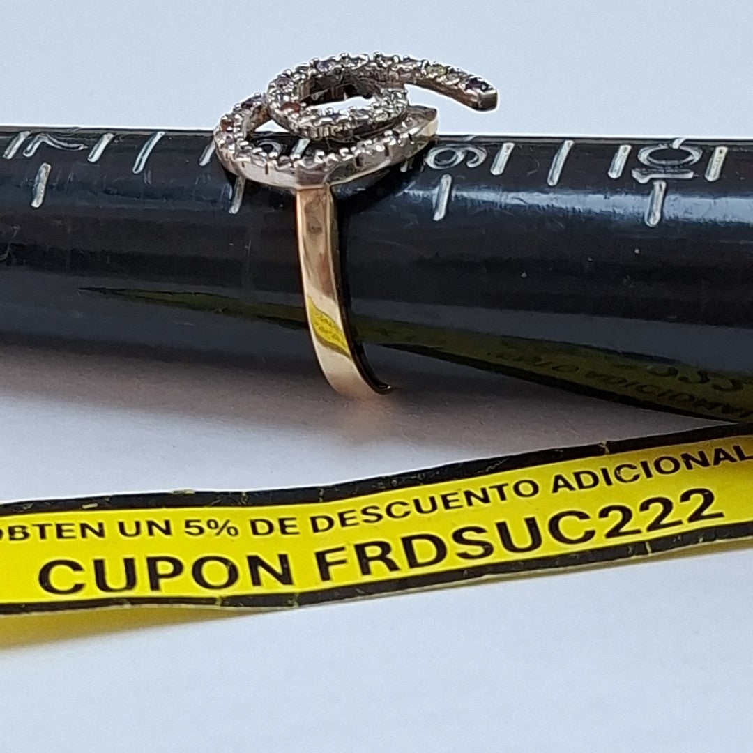ANILLO ORO 10 K 3,60 GRMS (SEMINUEVO)