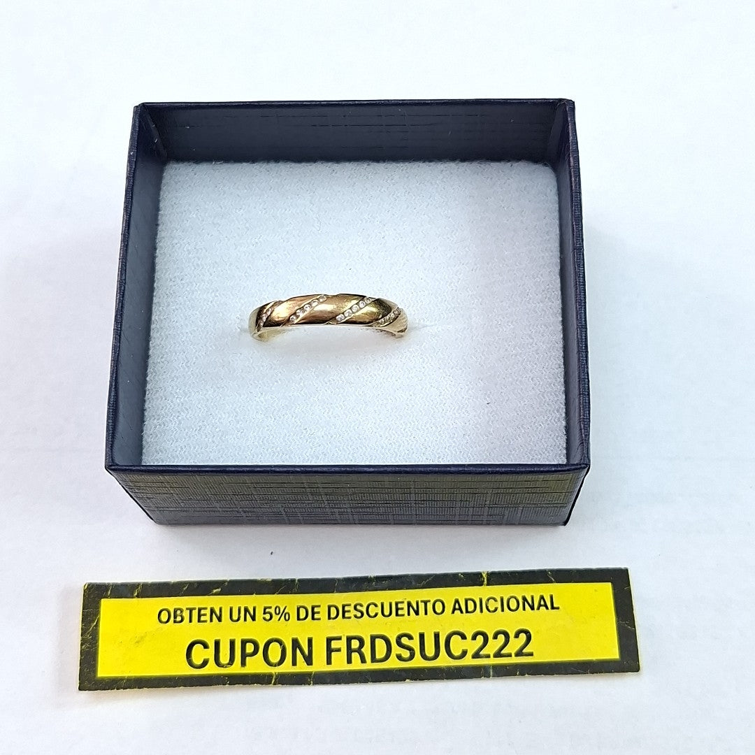 ANILLO ORO 10 K 1.7 GRMS (SEMINUEVO)
