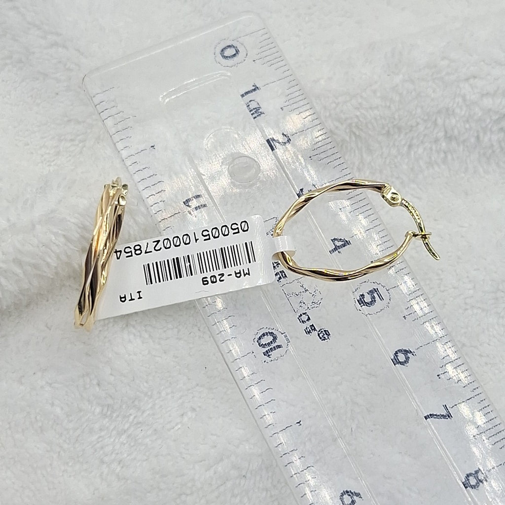 ARRACADAS ORO 14K 1.4 (NUEVO)
