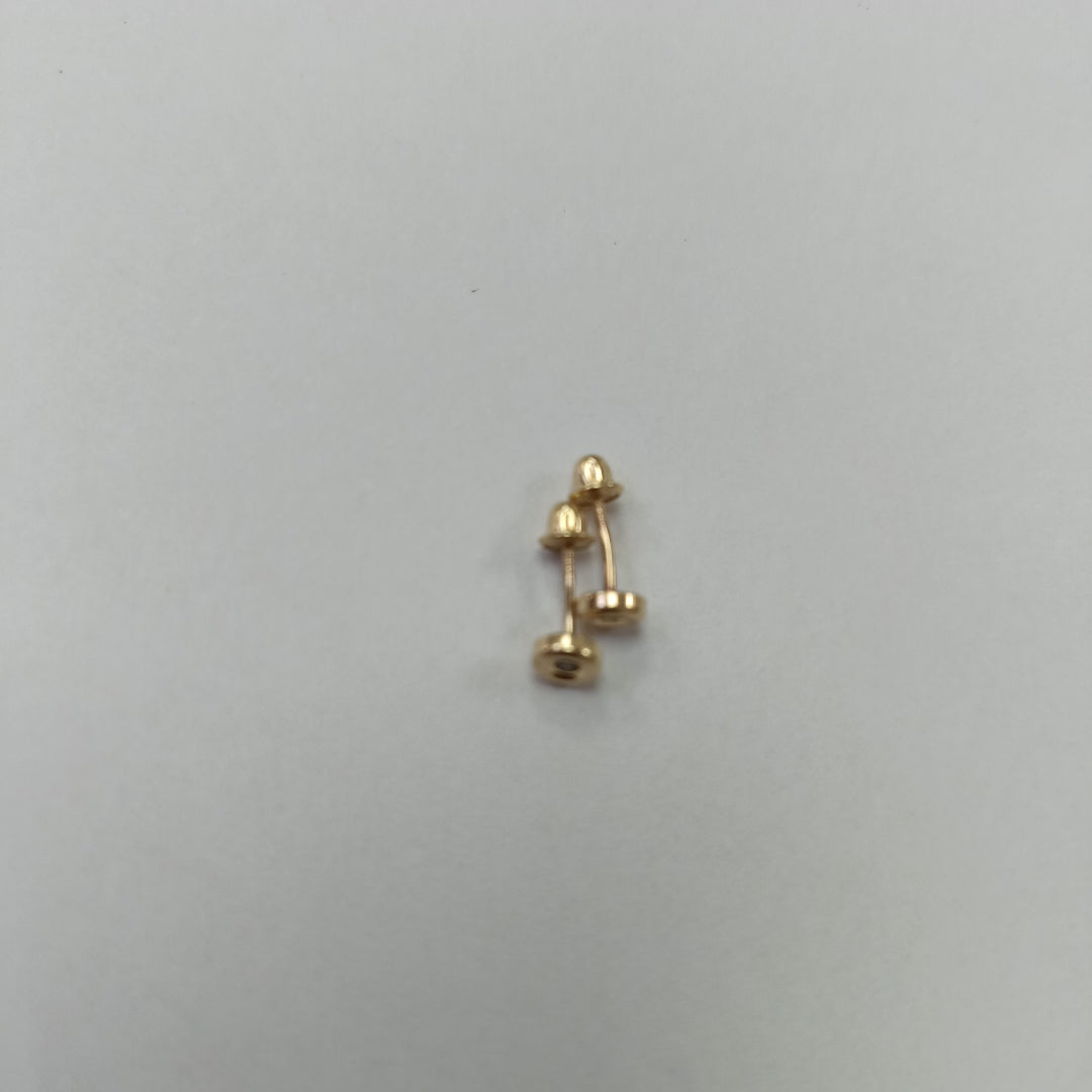 BROQUELES PAR ORO 10 K 0,40 GRMS (SEMINUEVO)