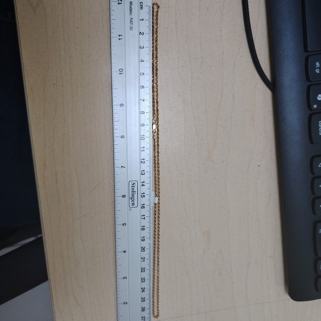 CADENA ORO 14 K 3,20 GRMS (SEMINUEVO)