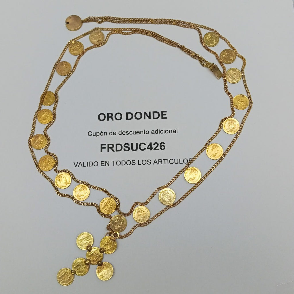 COLLAR ORO 10 K 17.7 GRMS (SEMINUEVO)