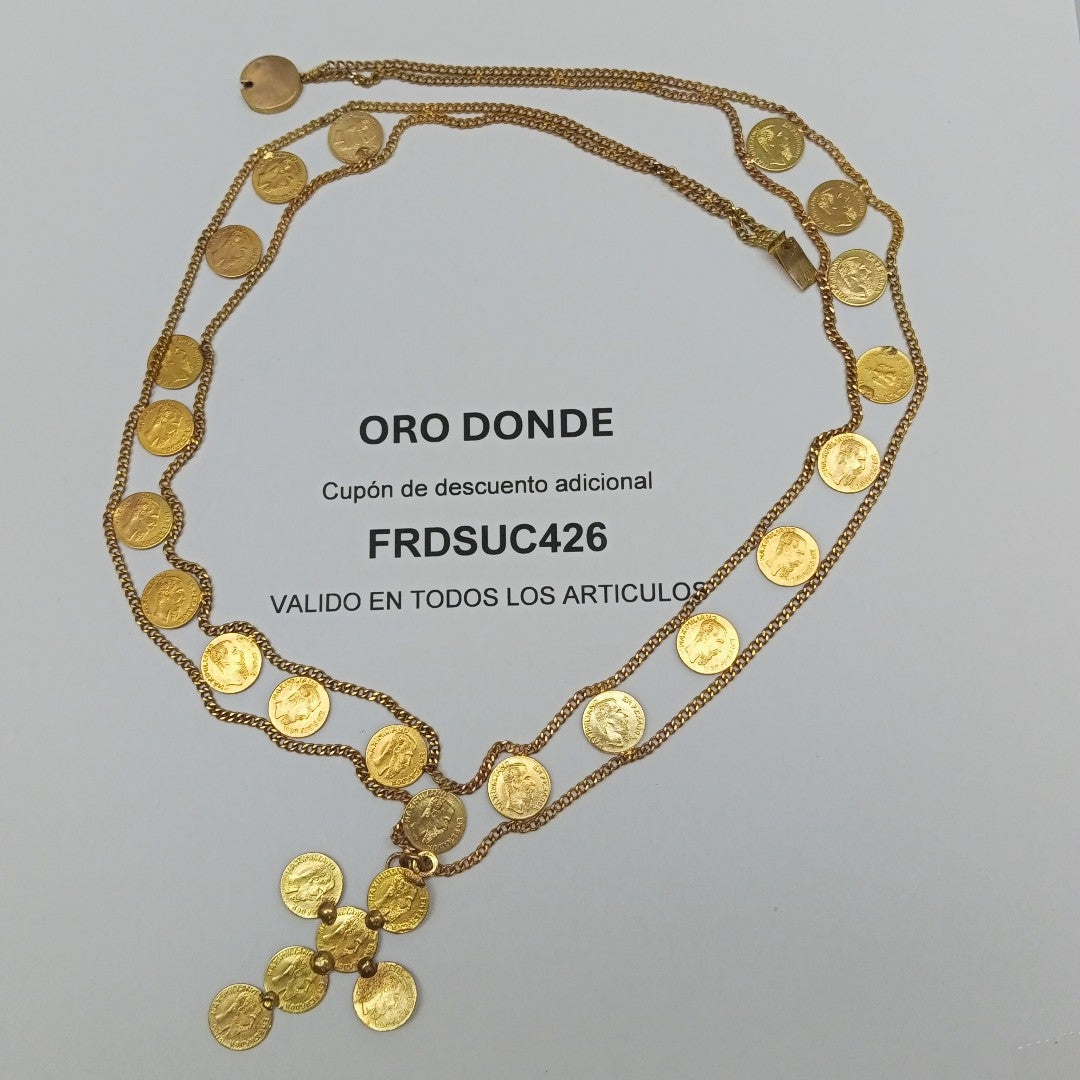 COLLAR ORO 10 K 17.7 GRMS (SEMINUEVO)