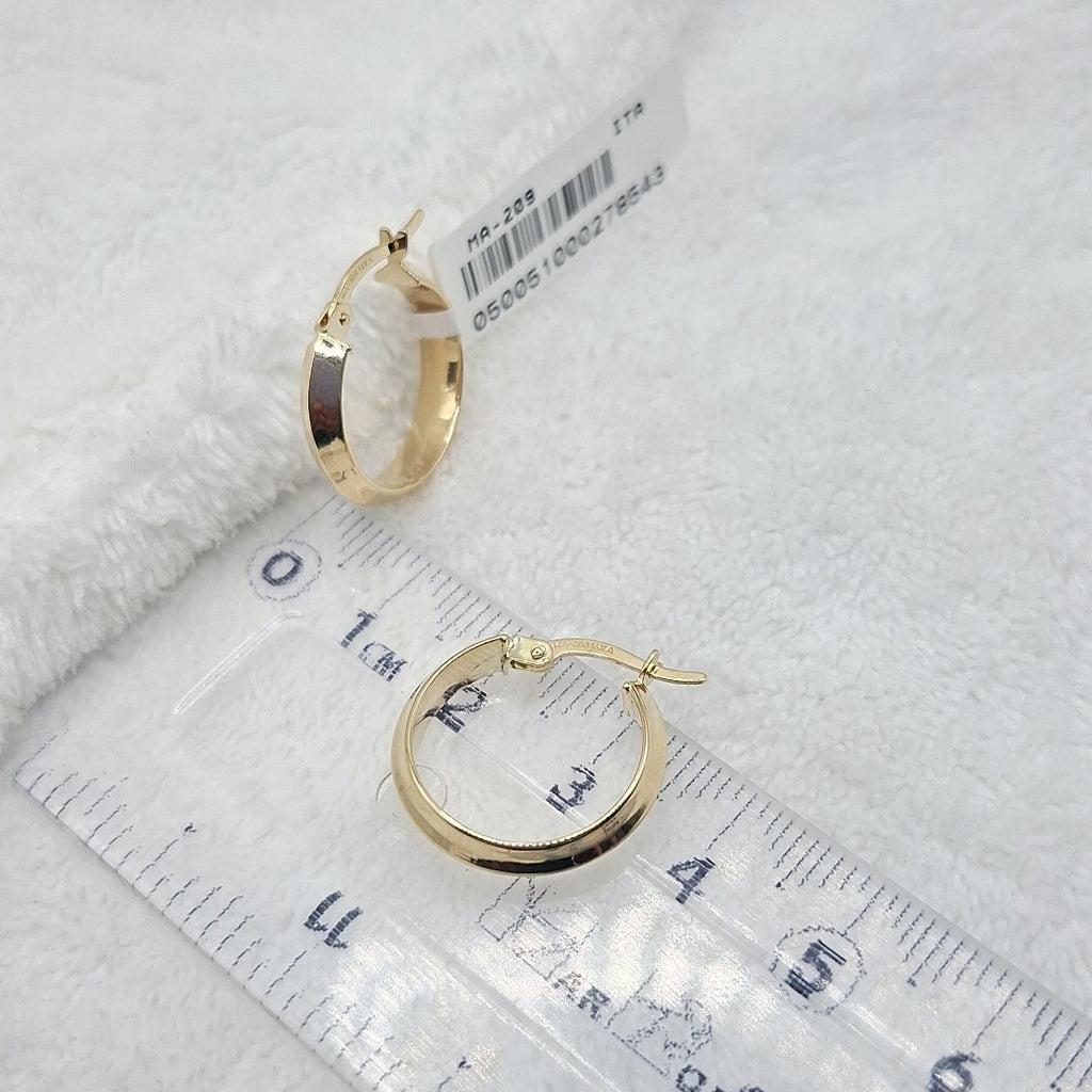 ARRACADAS ORO 14K 1.4 (NUEVO)