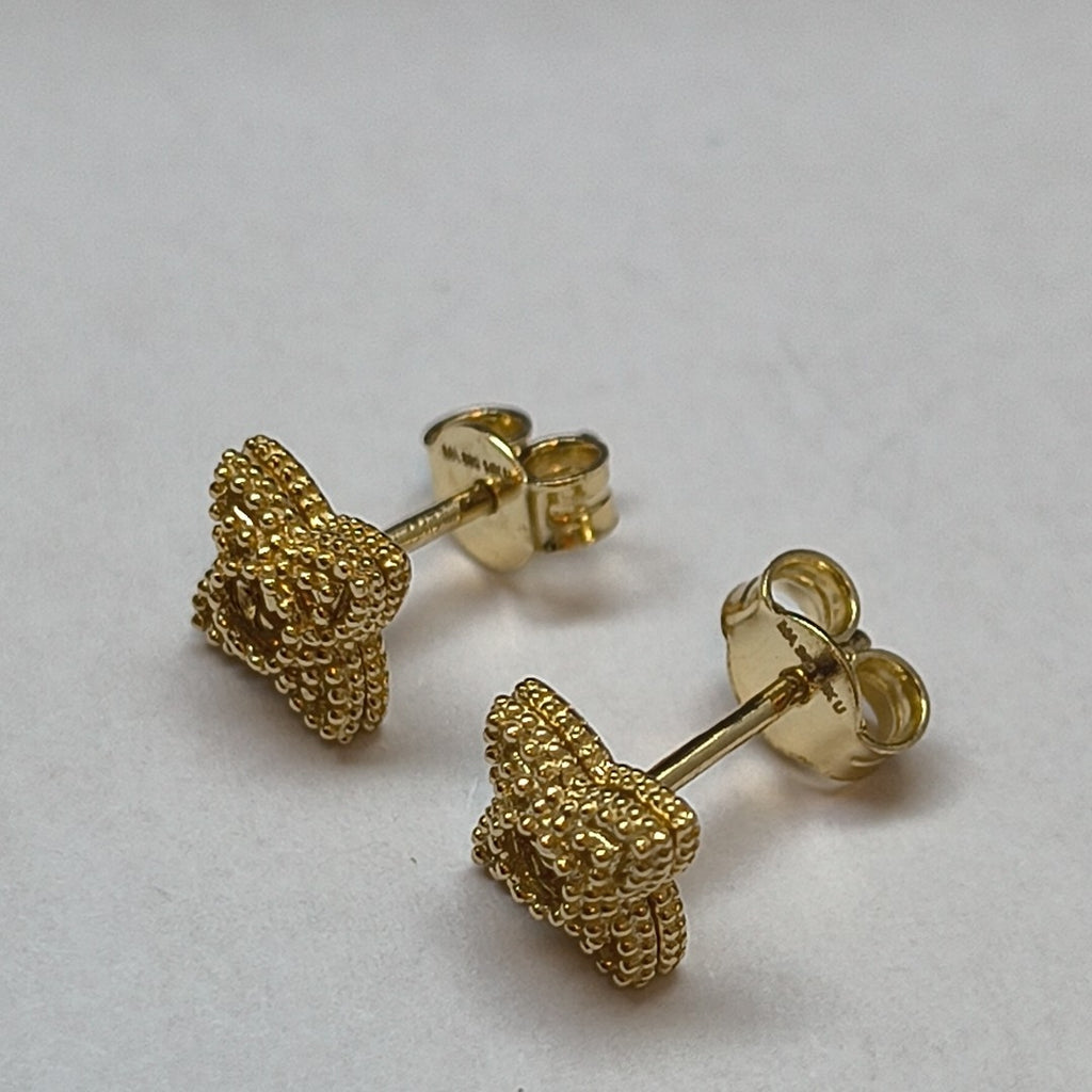 BROQUELES ORO 14K 1.6 (NUEVO)