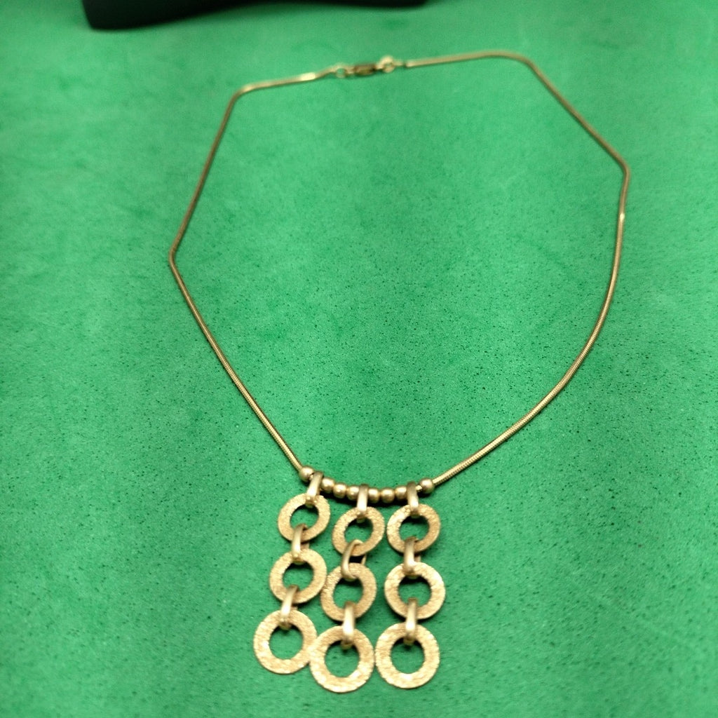 GARGANTILLA ORO 14 K 6.3 GRMS (SEMINUEVO)